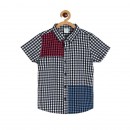 Miniklub Woven Shirt - Blue, 3-4yr